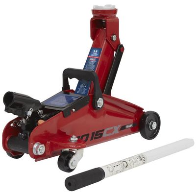 Sealey 1015CX Trolley Jack 1.5 Tonne Short Chassis