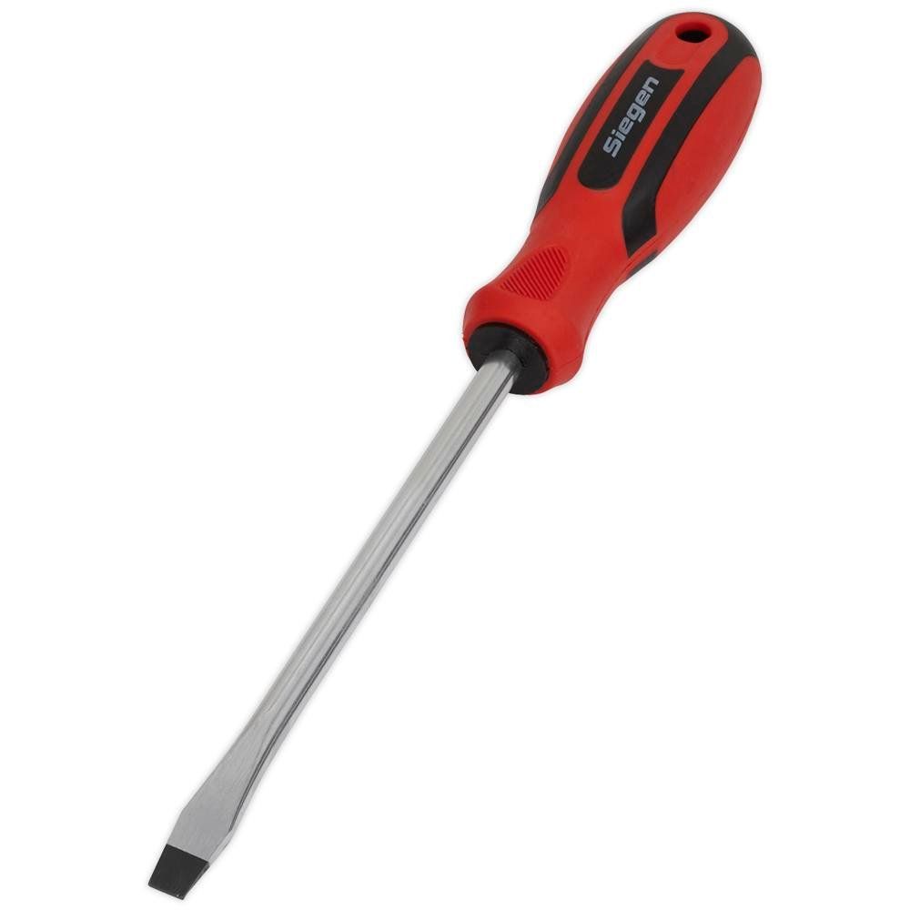 Siegen Flared Slotted Screwdriver 8mm 150mm - Image 1