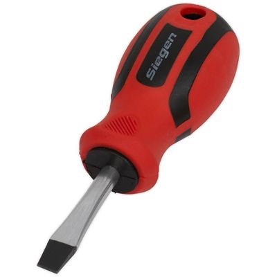 Siegen Flared Slotted Screwdriver 6mm 38mm