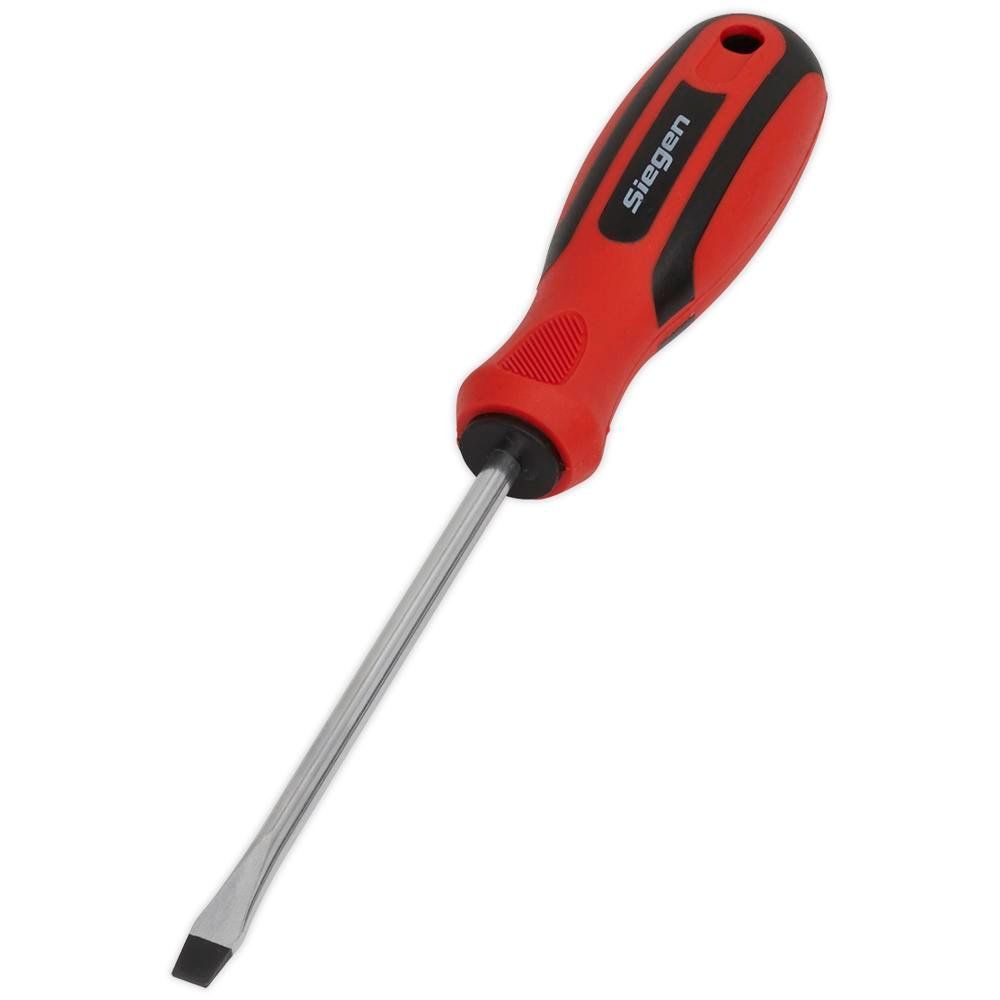Siegen Flared Slotted Screwdriver 5mm 100mm - Image 1