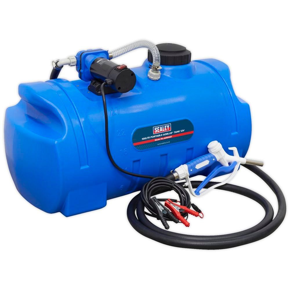 Sealey ADB100T Portable Adblue® Tank 100L 12V - Image 1