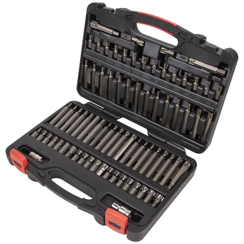 Sealey AK21974P Trx-Star*/Security Trx-Star*/Hex/Ribe/Spline Bit Set 74Pc 3/8in & 1/2inSq Drive - Image 1