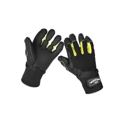 Sealey 9142L Anti-Vibration Gloves Large - Pair - Thumbnail 2