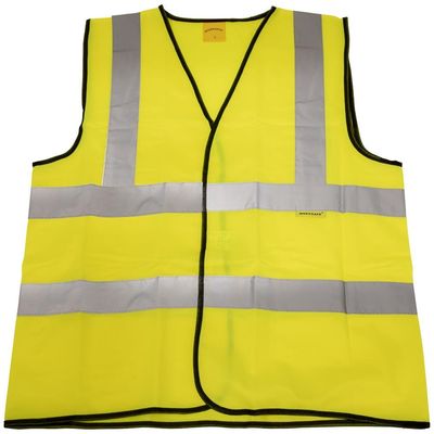 Sealey 9804M Hi-Vis Waistcoat (Site And Road Use) Yellow - Medium