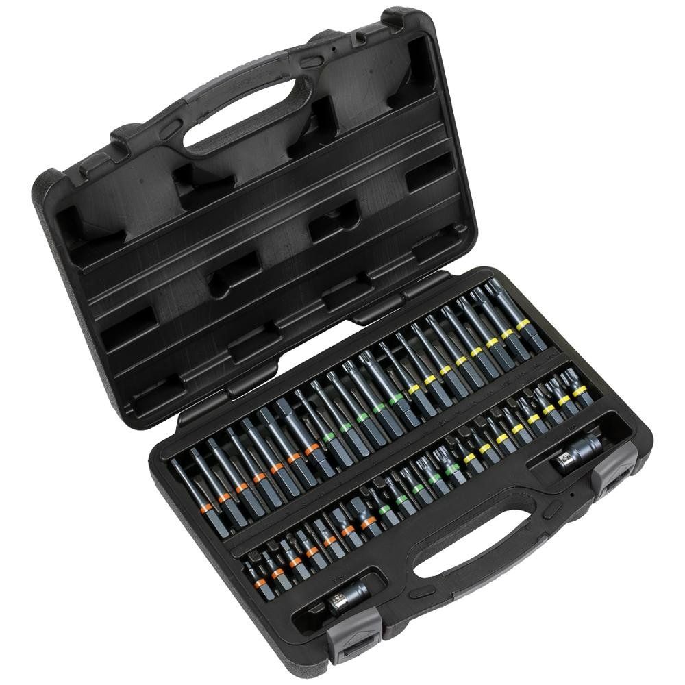 Sealey AK21901 Trx-Star*/Hex/Spline Bit Set Impact 42Pc 3/8in & 1/2inSq Drive - Image 1