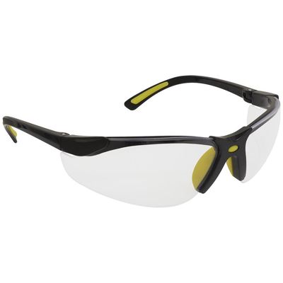 Sealey 9213 Zante Style Clear Safety Glasses With Flexi Arms