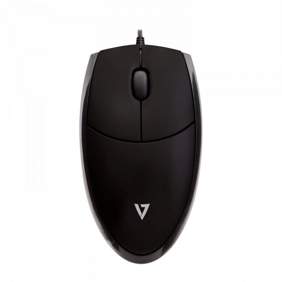 V7 Optical LED USB Mouse - black - Image 1