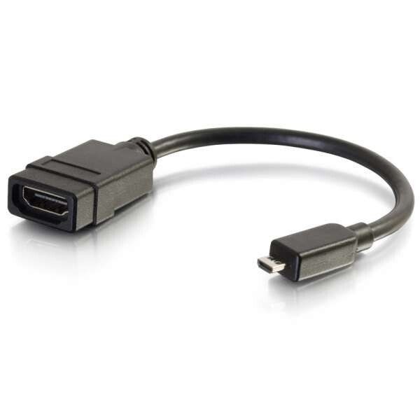 C2G 80510 HDMI cable 0.2 m Micro-HDMI Black - Image 1