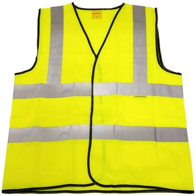 Sealey 9804L Hi-Vis Waistcoat (Site And Road Use) Yellow - Large