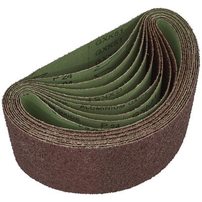 Sealey 100mm x 610mm Sanding Belt 100mm x 610mm 24g Pack of 5