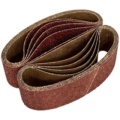Sealey 75mm x 533mm Sanding Belt 75mm x 533mm 24g Pack of 5