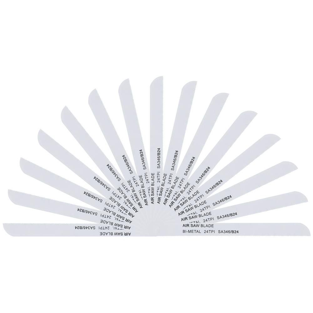 Sealey 24TPI Air Saw Blades for SA346 Pack of 15 - Image 1