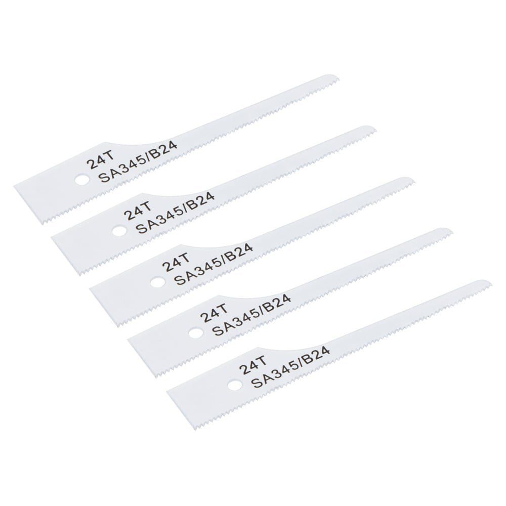 Sealey 74Mm Hss Air Saw Blade 24Tpi - Pack Of 5 - Image 1