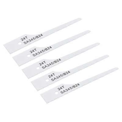 Sealey 74Mm Hss Air Saw Blade 24Tpi - Pack Of 5