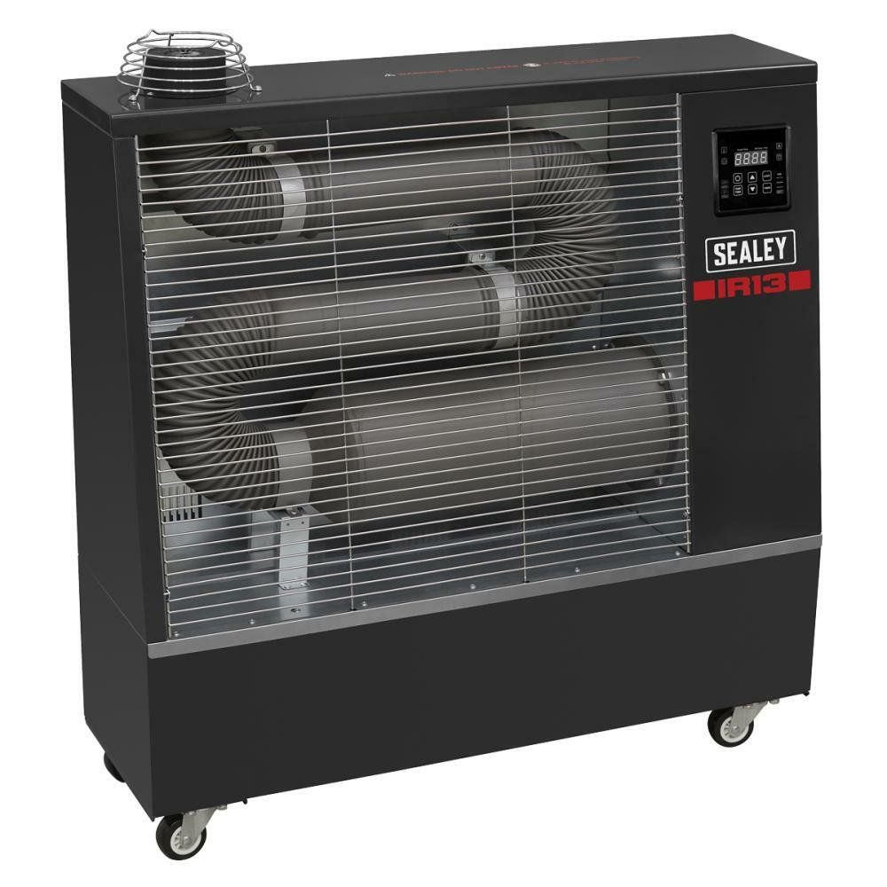 Sealey Industrial Infrared Diesel Heater 13kW - Image 1