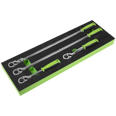 Siegen 4 Piece 1/2" Drive Ratchet Set in Module Tray 1/2"