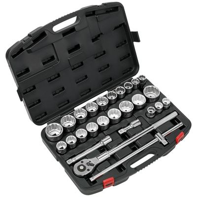 Sealey AK2584 Socket Set 26Pc 3/4inSq Drive 12-Point Walldrive®
