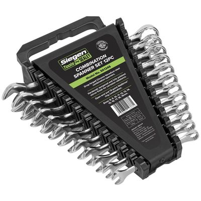 Siegen 12 Piece Combination Spanner Set