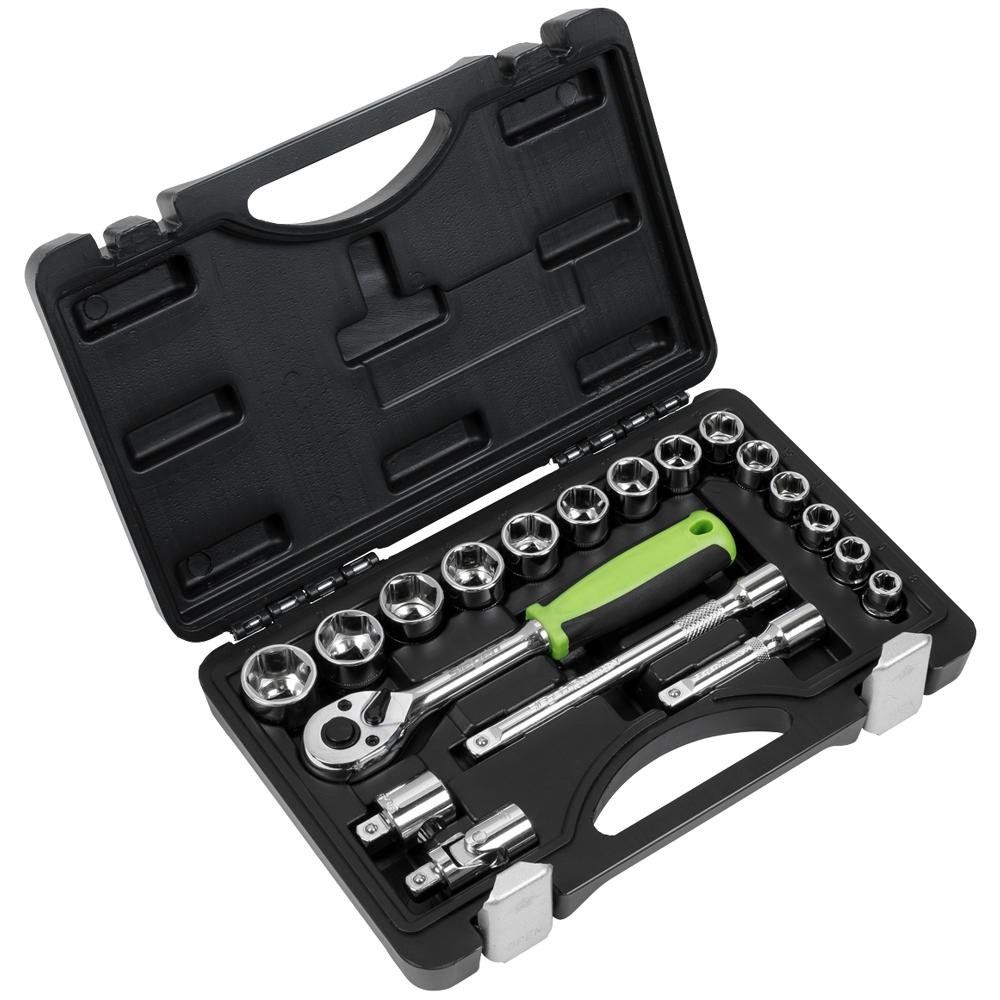 Siegen 19 Piece 3/8" Drive Hex Socket Set 3/8" - Image 1