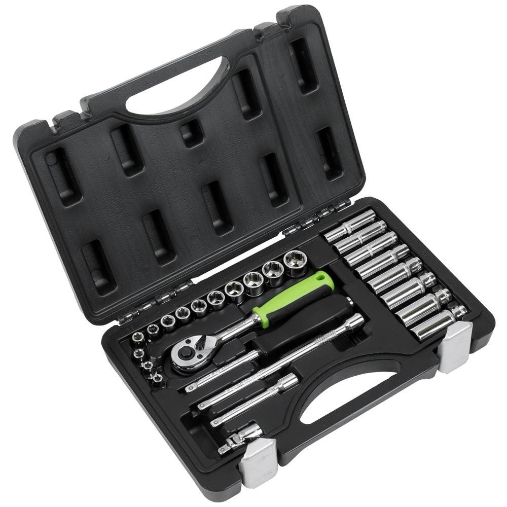 Siegen 26 Piece 1/4" Drive Hex Socket Set 1/4" - Image 1