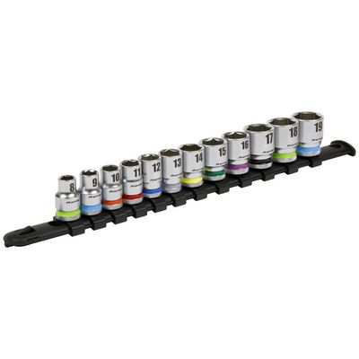 Sealey AK2660 Socket Set 12Pc 3/8inSq Drive 6Pt Walldrive® Metric
