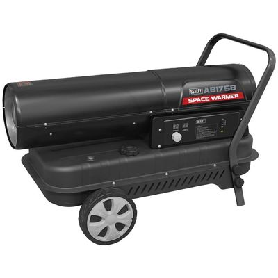 Sealey AB1758 Space Warmer® Kerosene/Diesel Heater 175 000Btu/Hr With Wheels