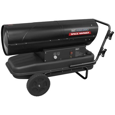 Sealey AB2380 Space Warmer® Kerosene/Diesel Heater 240 000Btu/Hr With Wheels