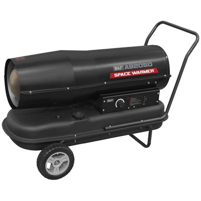 Sealey AB2050 Space Warmer® Kerosene/Diesel Heater 205 000Btu/Hr With Wheels