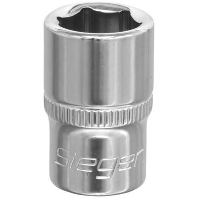 Siegen 3/8" Drive Hexagon WallDrive Socket Metric 3/8" 12mm