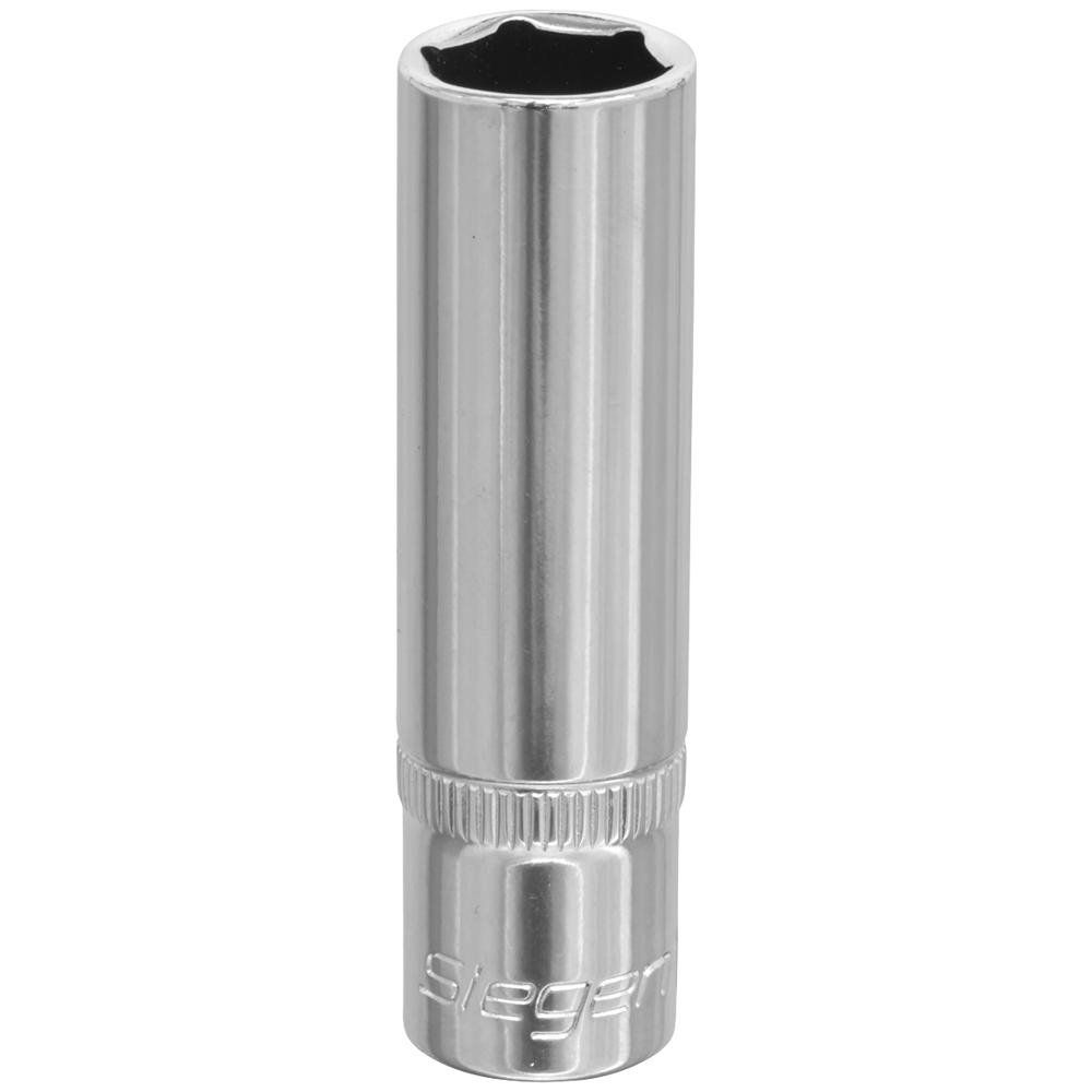 Siegen 3/8" Drive Deep Hexagon WallDrive Socket Metric 3/8" 13mm - Image 1