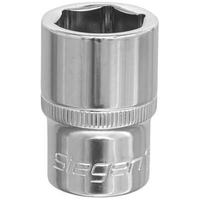 Siegen 1/2" Drive Hexagon WallDrive Socket Metric 1/2" 18mm