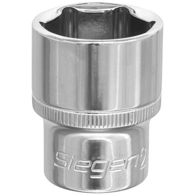 Siegen 1/2" Drive Hexagon WallDrive Socket Metric 1/2" 23mm