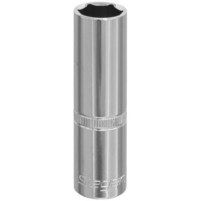 Siegen 1/2" Drive Deep Hexagon WallDrive Socket Metric 1/2" 16mm
