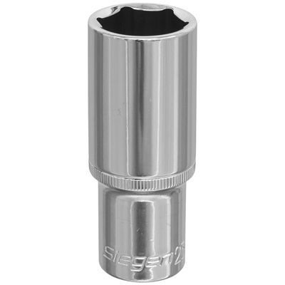 Siegen 1/2" Drive Deep Hexagon WallDrive Socket Metric 1/2" 23mm