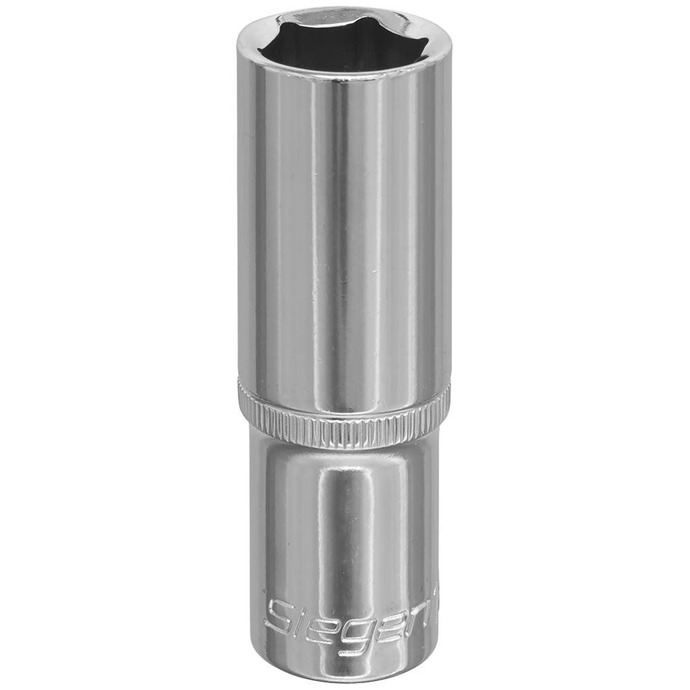 Siegen 1/2" Drive Deep Hexagon WallDrive Socket Metric 1/2" 18mm - Image 1