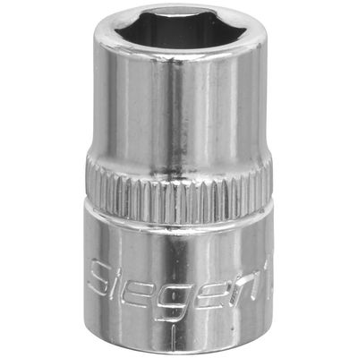 Siegen 3/8" Drive Hexagon WallDrive Socket Metric 3/8" 10mm