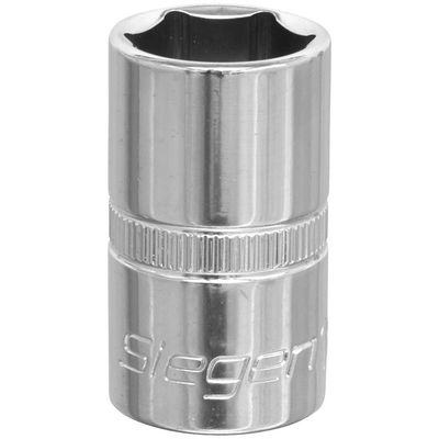 Siegen 1/2" Drive Hexagon WallDrive Socket Metric 1/2" 16mm