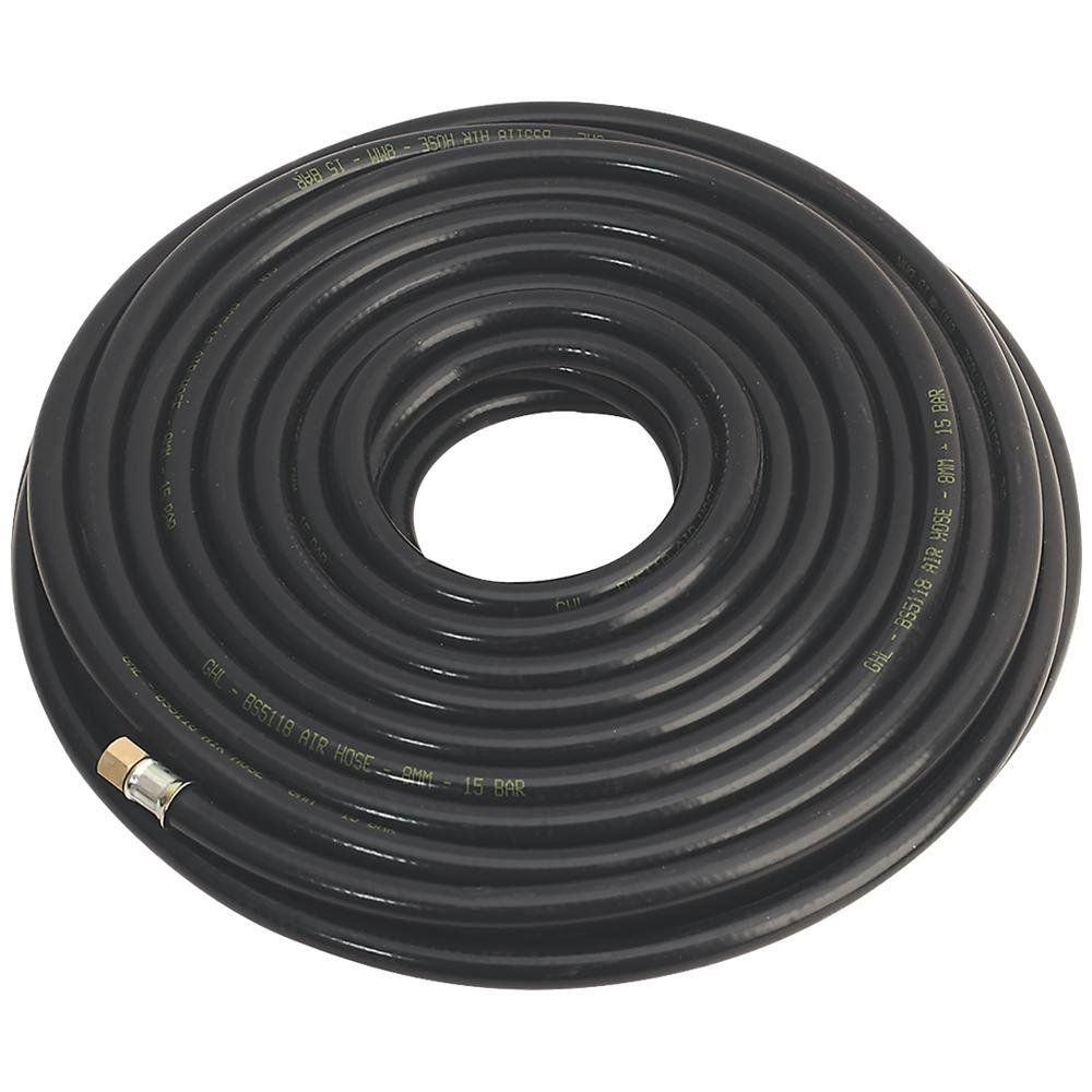 Sealey AH30RX Air Hose 30M X Ø8Mm With 1/4inBsp Unions Heavy-Duty - Image 1