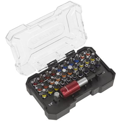 Sealey AK2110 Colour-Coded Bit Set 32Pc
