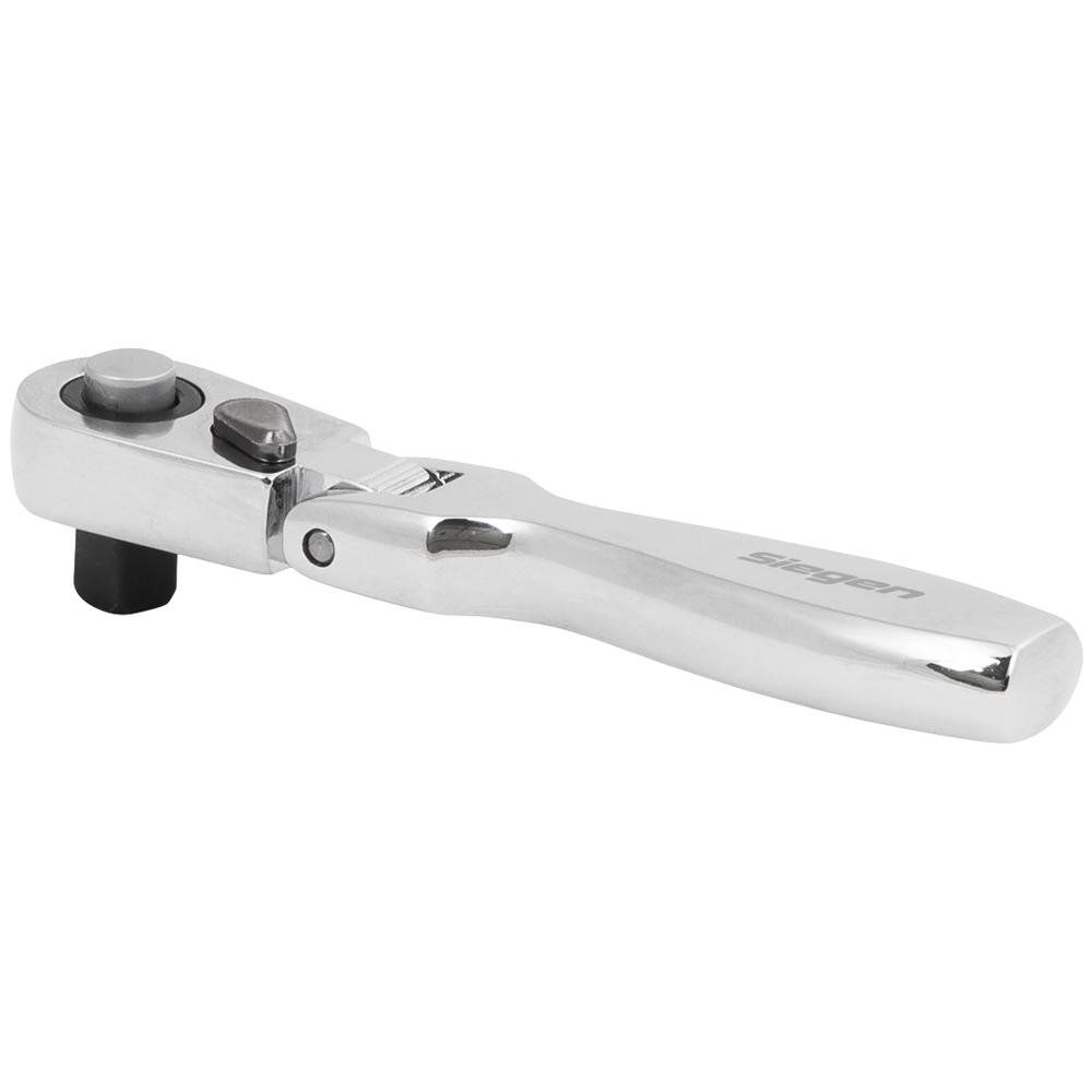 Siegen 1/4" Drive Flexi Head Micro Ratchet 1/4" - Image 1