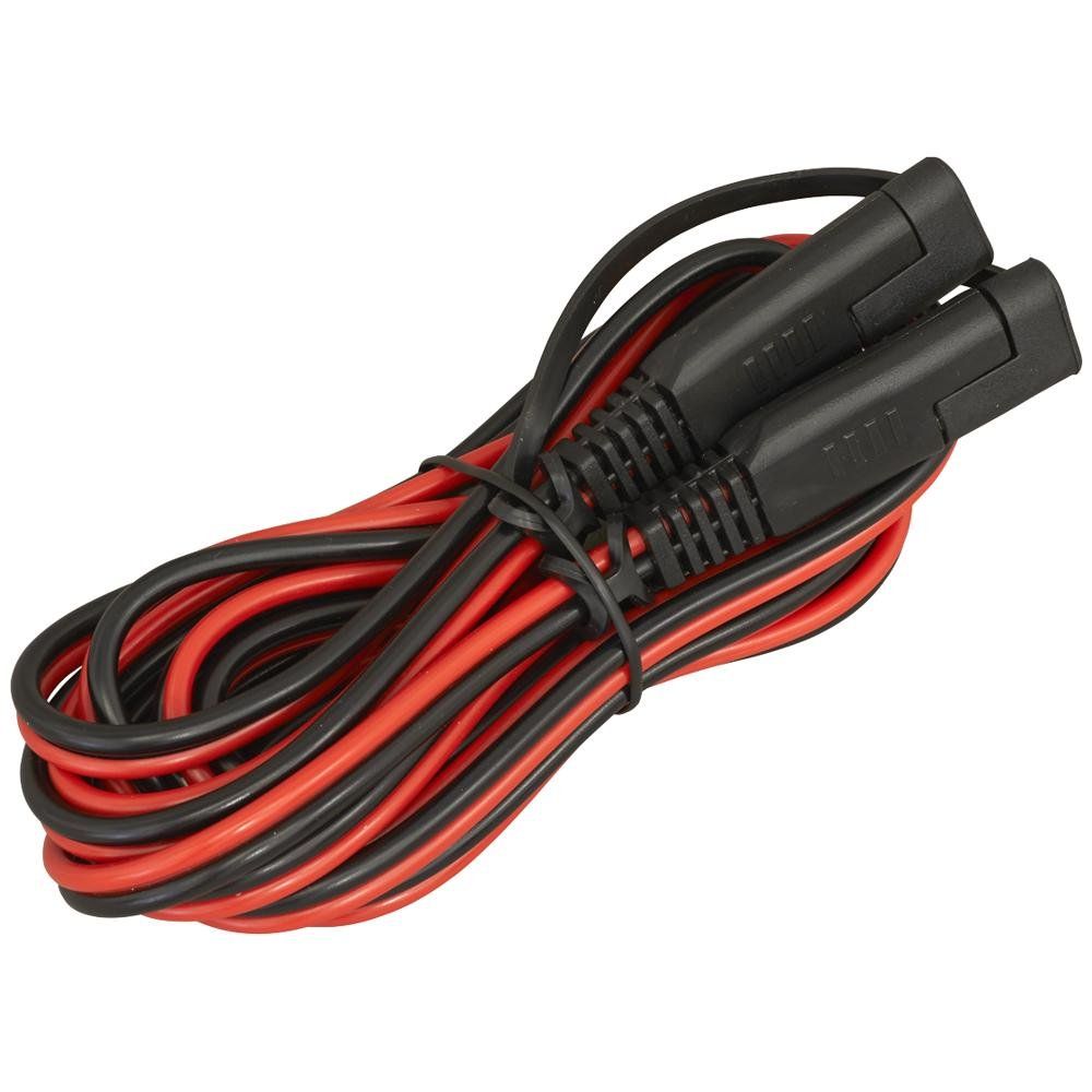 Sealey 12v Battery Charger Extension Cable and SAE Connector Plugs - Image 1