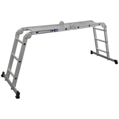 Sealey AFPL1 Aluminium Folding Platform Ladder 4-Way En 131