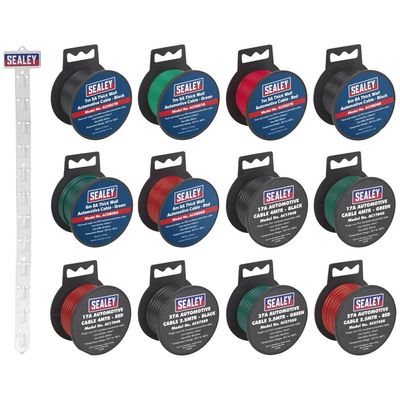 Sealey ACSET Clip Strip Deal - Automotive Cable