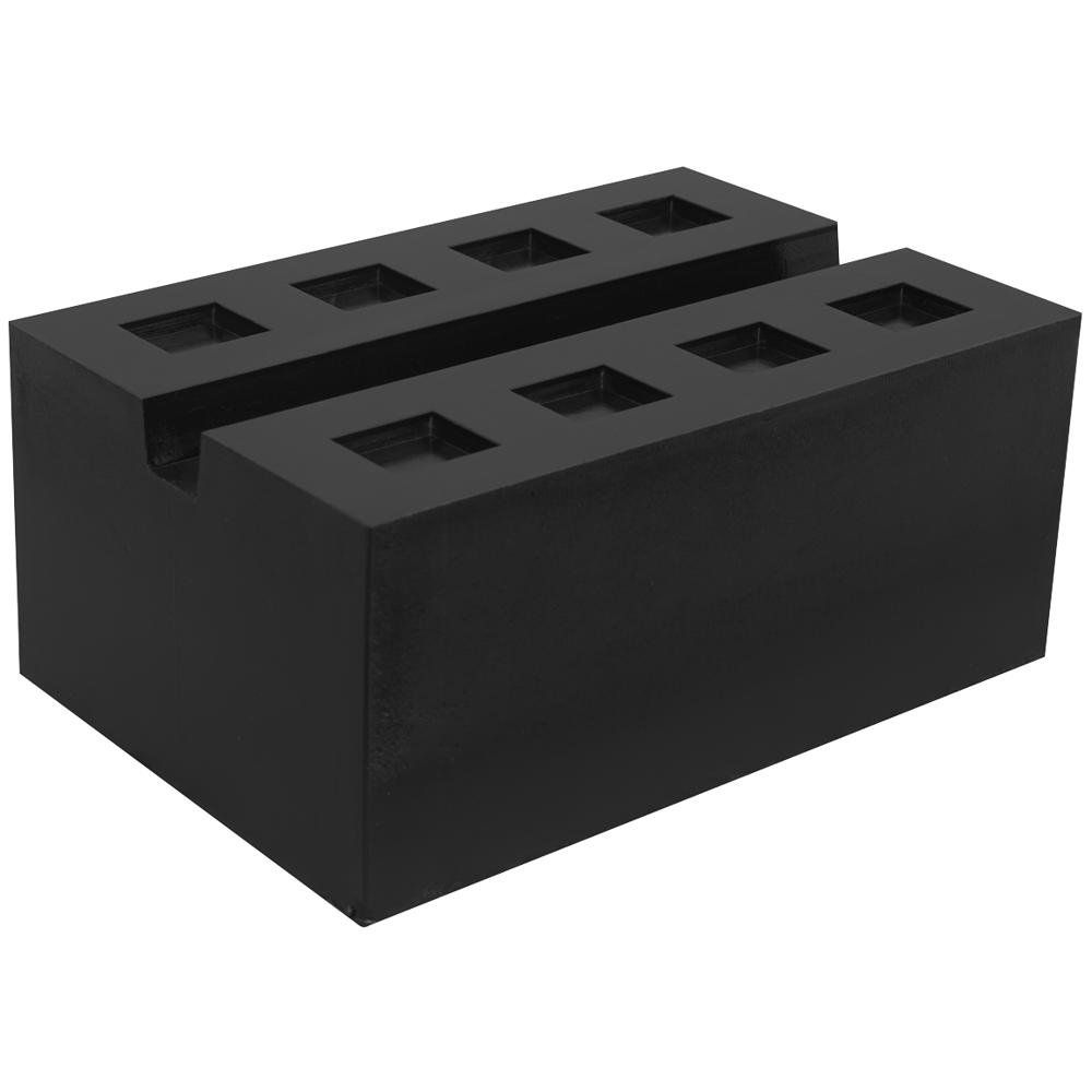 Sealey Slotted Rubber Support Block for Viking Jacking Beams - Image 1