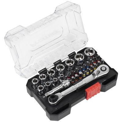 Sealey 31 Piece 1/4" Drive Socket and Bit Set 1/4"