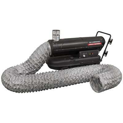 Sealey ABI1000COMBO Indirect Space Warmer® Kerosene/Diesel Heater 102 000Btu/Hr With 5M Ducting