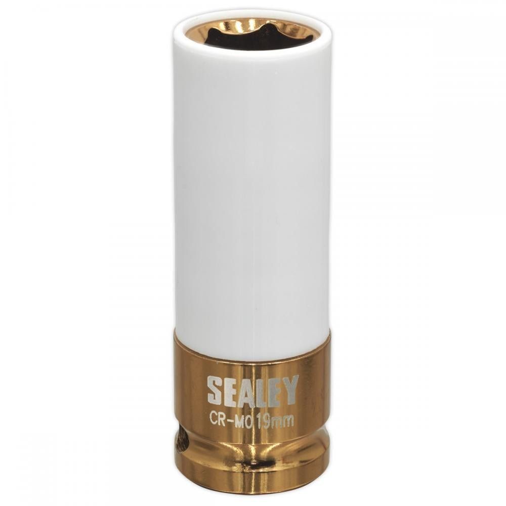 Sealey 1/2" Drive Impact Socket Metric for Alloy Wheels 1/2" 19mm - Image 1