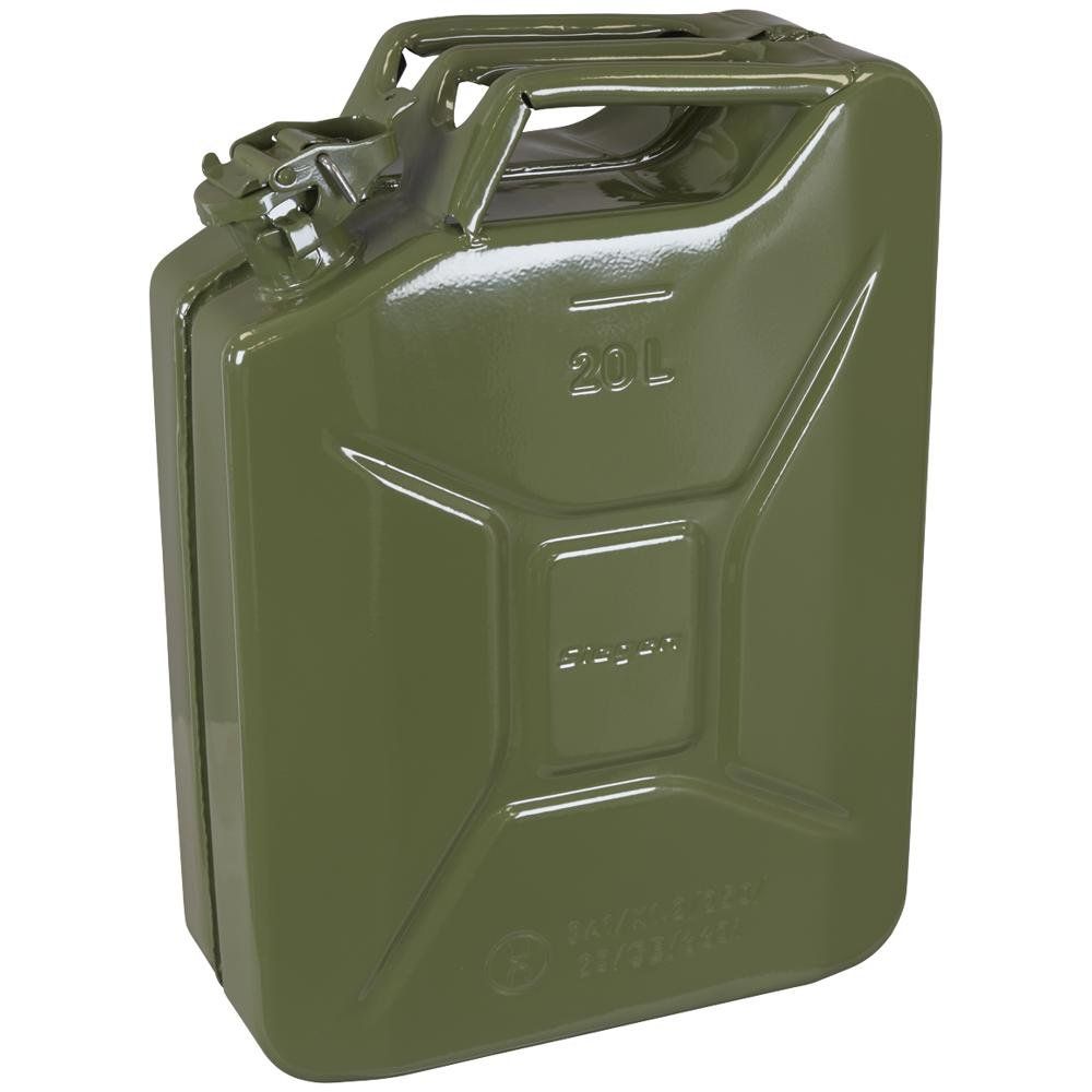 Siegen Metal Jerry Can 20l Green - Image 1