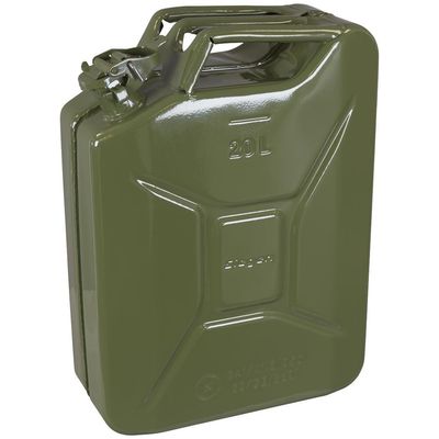 Siegen Metal Jerry Can 20l Green