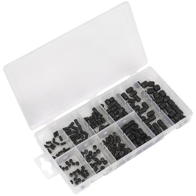 Sealey AB045GS Grub Screw Assortment 250Pc Din 916 M4-M10 Metric